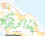 Map commune FR insee code 17161